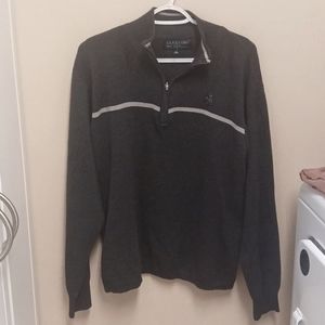 Polo 1/2 zip pullover sweater